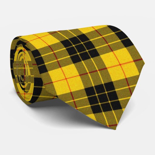 Clan MacLeod of Lewis Scottish Tartan Neck Tie Stropdas (Opgerold)