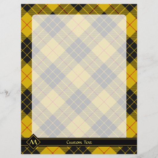 Clan Macleod of Lewis Tartan Flyer (Voorkant)
