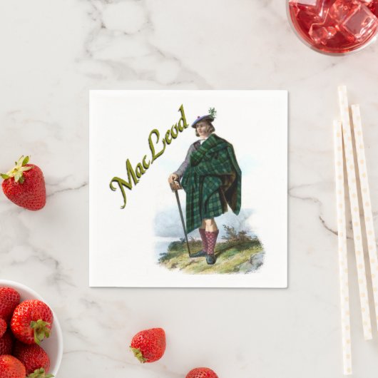 Clan MacLeod Schotse Dream servetten (Insitu)