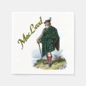 Clan MacLeod Schotse Dream servetten (Voorkant)