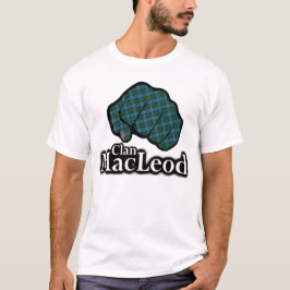Clan MacLeod Scotland Proud Tartan Fist T-shirt