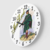 Clan MacLeod Scottish Dream Clock Grote Klok (Hoek)