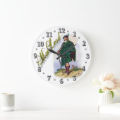 Clan MacLeod Scottish Dream Clock Grote Klok (Huis)