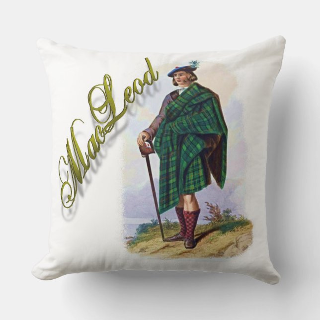 Clan MacLeod Scottish Dream Pillow Kussen (Voorkant)