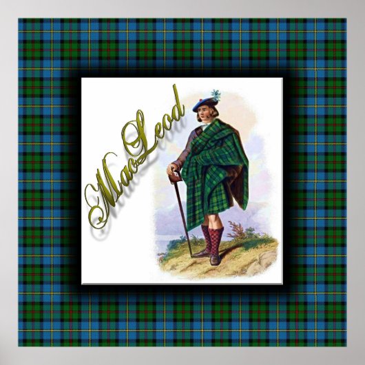 Clan MacLeod Scottish Dream Poster (Voorkant)