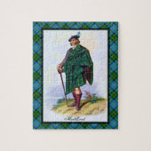 Clan MacLeod Scottish Highland Dreams Legpuzzel (Verticaal)