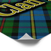 Clan MacLeod Scottish Tartan Hold Fast Poster (Hoek)
