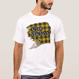 Clan MacLeod Scottish Tartan Paint Shirt