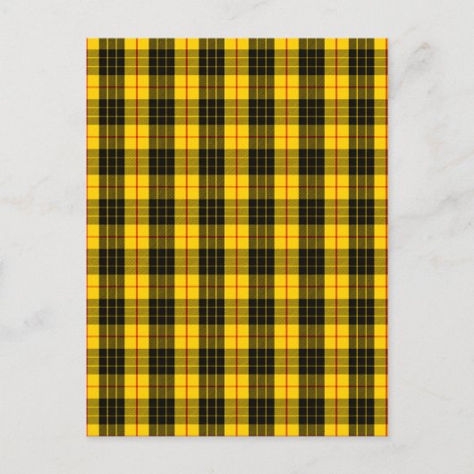Clan MacLeod Tartan Briefkaart (Voorkant)