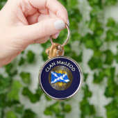 Clan MacLeod Tartan Knot & Flag Sleutelhanger (Hand)