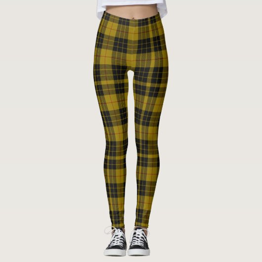 Clan MacLeod Tartan Leggings (Voorkant)