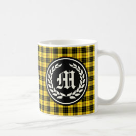 Clan MacLeod Tartan Monogram Koffiemok