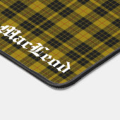 Clan MacLeod Tartan Patroon Gepersonaliseerd Bureaumat (Hoek)