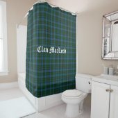 Clan MacLeod Tartan Shower Curtain Douchegordijn (In situ)