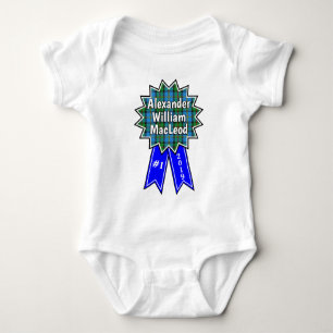 Clan MacLeod van Harris #1 Award Blauw lint Romper