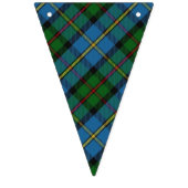 Clan MacLeod van Harris Blue en Green Tartan Vlaggetjes (Derde vlag)