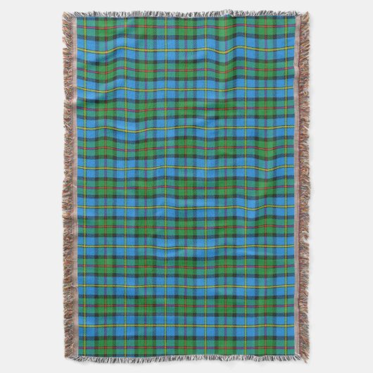 Clan MacLeod van Harris Tartan Design Deken (Voorkant Verticaal)