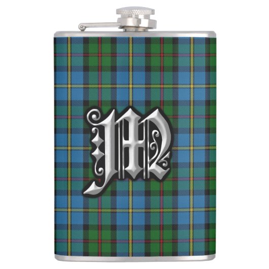 Clan MacLeod van Harris Tartan Old Scotland Flask Heupfles (Voorkant)