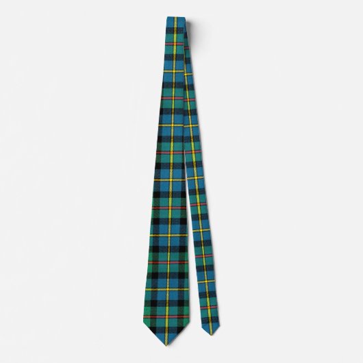 Clan MacLeod van Harris Zware gewicht Tartan Stropdas (Voorkant)