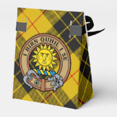 Clan MacLeod van Lewis Crest Favor Box Bedankdoosjes (Achterkant)