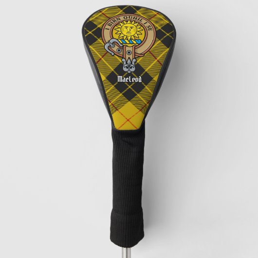 Clan MacLeod van Lewis Crest Golfheadcover (Voorkant)