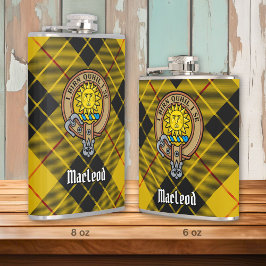 Clan MacLeod van Lewis Crest Heupfles