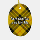Clan MacLeod van Lewis Crest Keramisch Ornament (Achterkant)