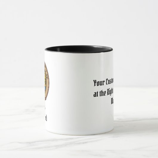 Clan MacLeod van Lewis Crest Mok (Midden)