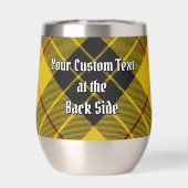 Clan MacLeod van Lewis Crest over Tartan (Achterkant)