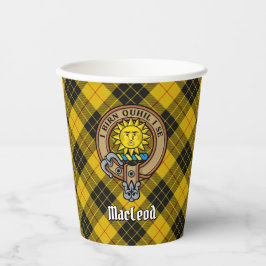 Clan MacLeod van Lewis Crest Papieren Bekers