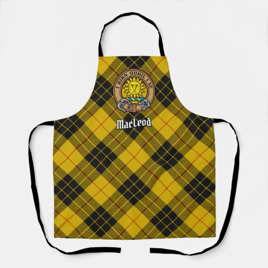 Clan MacLeod van Lewis Crest Schort (Voorkant)