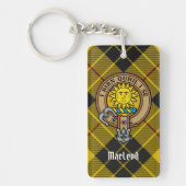 Clan MacLeod van Lewis Crest Sleutelhanger (Voorkant)