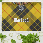 Clan MacLeod van Lewis Crest Theedoek (Gevouwen)