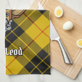 Clan MacLeod van Lewis Crest Theedoek (Quarter Fold)