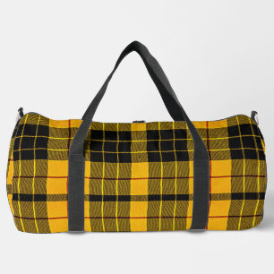 Clan MacLeod van Lewis Geel Zwart Schotse Tartan Plunjezak