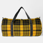 Clan MacLeod van Lewis Geel Zwart Schotse Tartan Plunjezak (Achterkant)