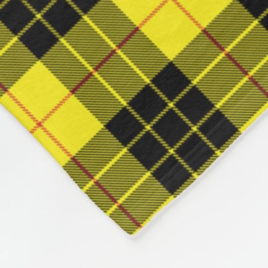 Clan MacLeod van Lewis Modern Tartan Plaid Fleece Deken (Hoek)