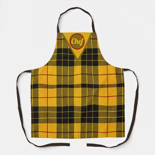 Clan MacLeod van Lewis Scottish Gepersonaliseerd Schort (Voorkant)