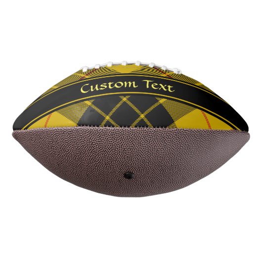 Clan Macleod van Lewis Tartan American Football (Gedraaid 270)