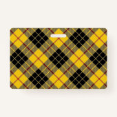 Clan MacLeod van Lewis Tartan Badge (Achterkant)