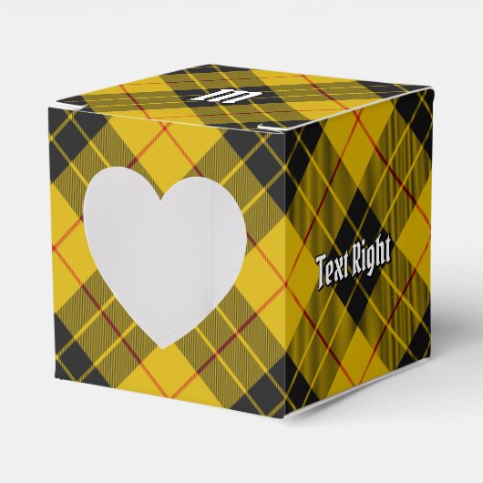 Clan Macleod van Lewis Tartan Bedankdoosjes (Voorkant Zijde)