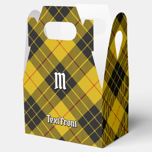 Clan Macleod van Lewis Tartan Bedankdoosjes (Geopend)