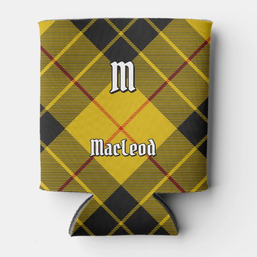 Clan Macleod van Lewis Tartan Blikjeskoeler (Voorkant)