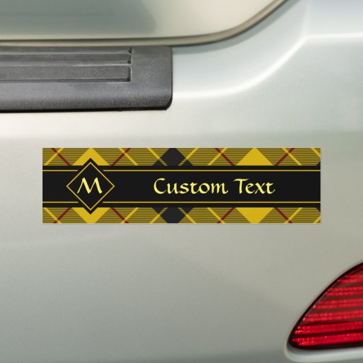Clan Macleod van Lewis Tartan Bumpersticker (Op auto)