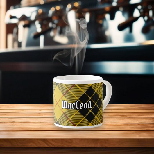 Clan Macleod van Lewis Tartan Espresso Kop
