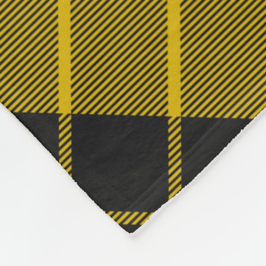 Clan Macleod van Lewis Tartan Fleece Deken (Hoek)