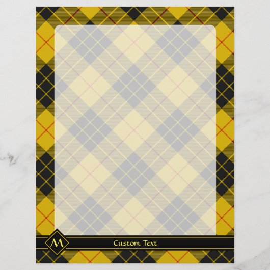 Clan Macleod van Lewis Tartan Flyer (Voorkant)
