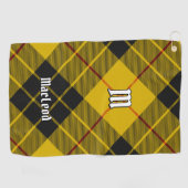 Clan Macleod van Lewis Tartan Golfhanddoek (Horizontaal)