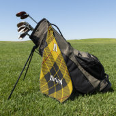 Clan Macleod van Lewis Tartan Golfhanddoek (Groen)