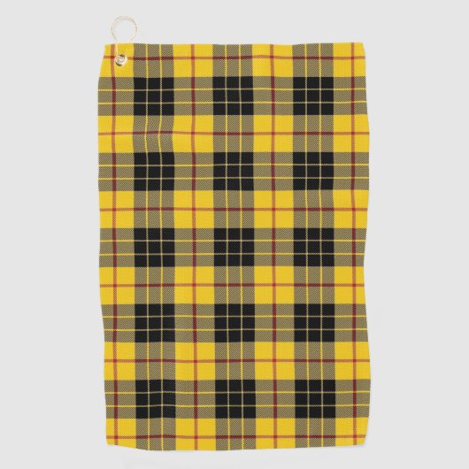 Clan MacLeod van Lewis Tartan Golfhanddoek (Voorkant)